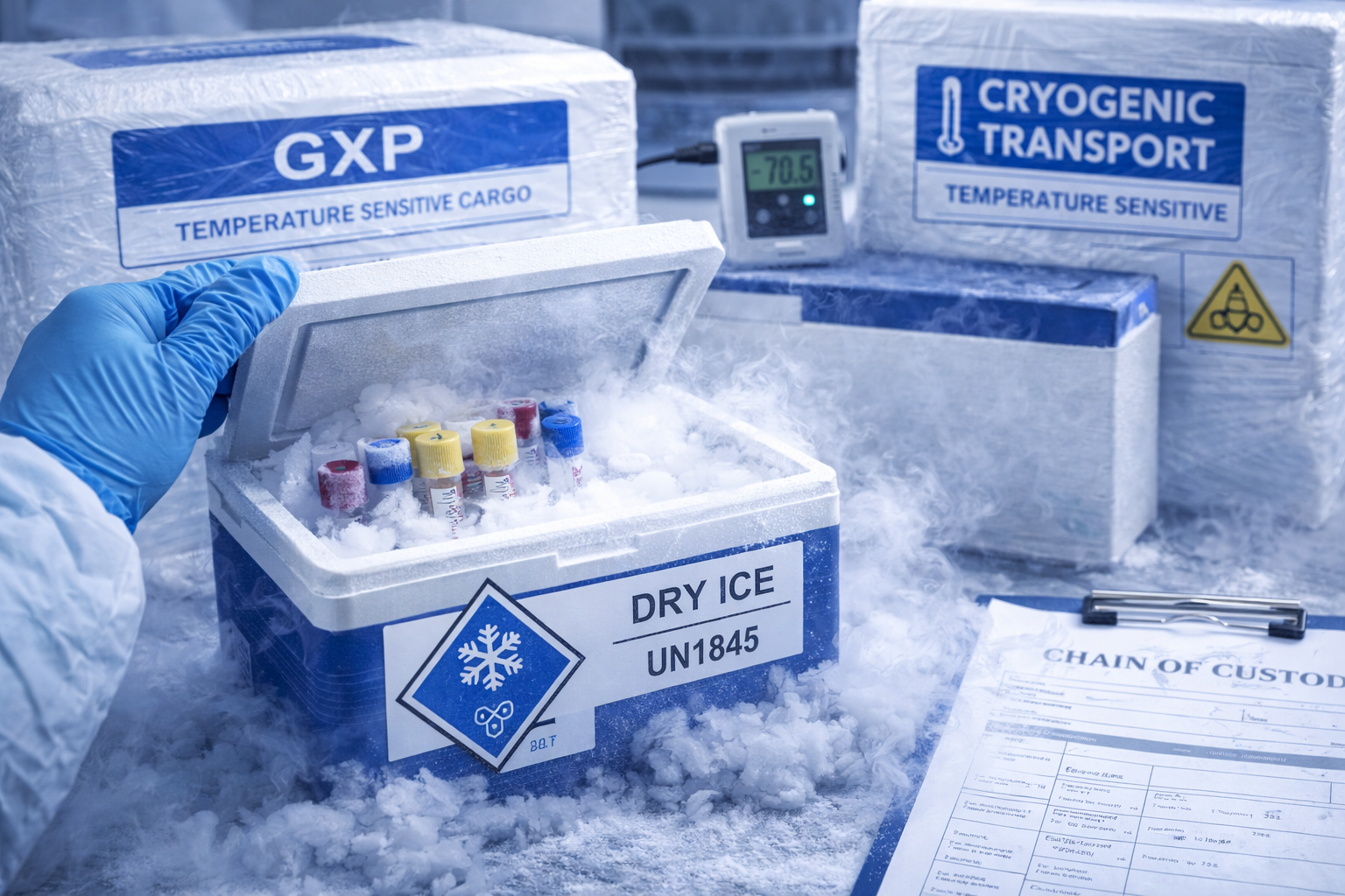 Cryogenic Transport with Dry Ice: Safe Solutions for Temperature-Sensitive ShipmentsКріогенне транспортування з використанням сухого льоду: безпечні рішення для температурно чутливих вантажів