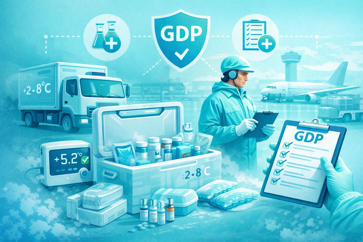 GDP-логістика в Україні: надійні рішення для фармацевтичних перевезень